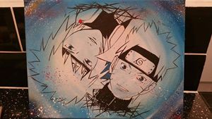 Naruto and Minato by lubiga on DeviantArt