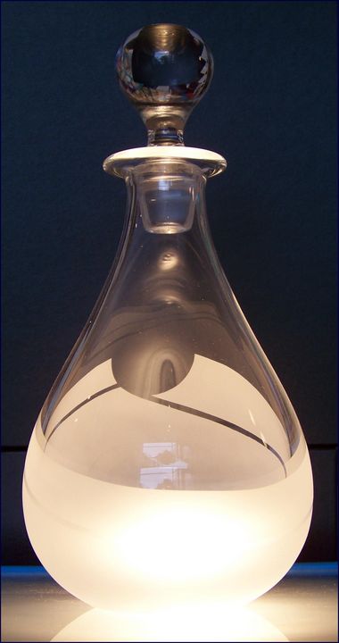 Borderline Teardrop Decanter - Stewart Nicol Soutar