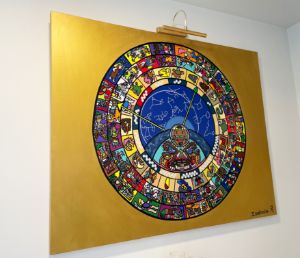 Aztec clock-Aztec calendar