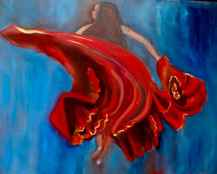 Dancer Red Dress - Jennylee