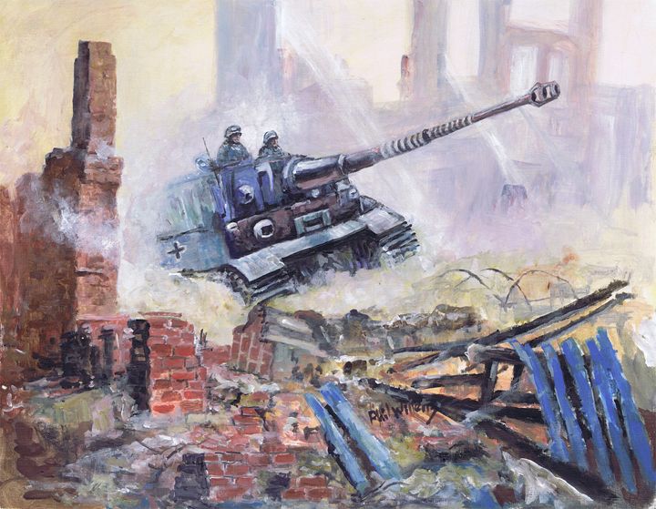 thumbnail image 2 of TWPUZZ Super Detail Up 1/16 WWII German Tiger Tank – Numbers & Figures Model Kit Decal 2 of 5