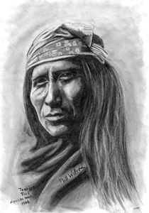 an Apache man