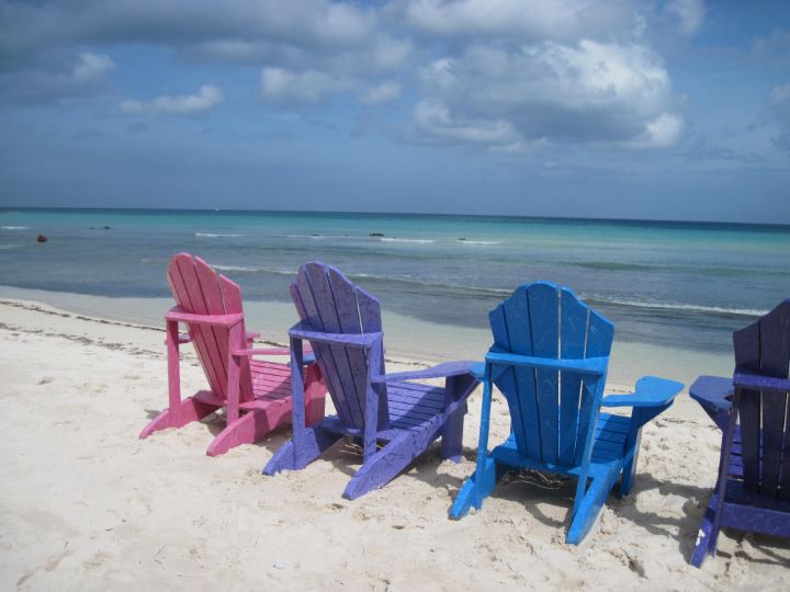 Aruba Beach Chairs 1 - Beach Scenes by Norm - Photography, Landscapes ...