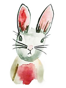 Bunny Watercolor