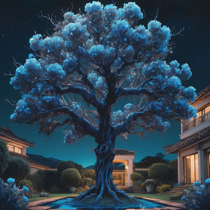 Deco tree - Phoenix - Digital Art & AI, Flowers, Plants, & Trees, Trees ...