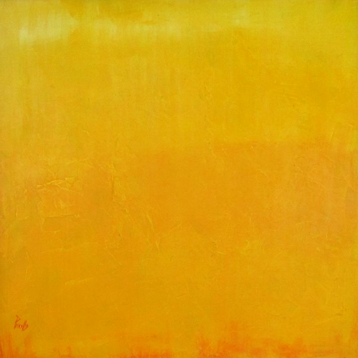 Yellow #3 - Paintings by Joseph Piccillo