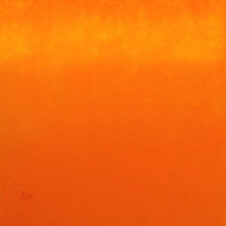 Orange #1 - Paintings by Joseph Piccillo