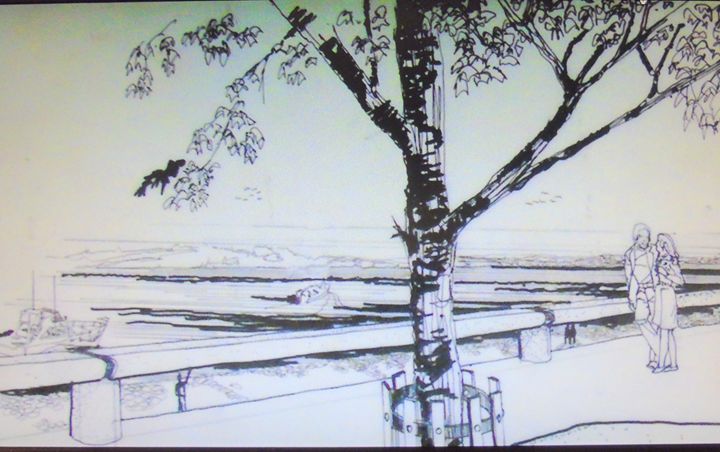 Arch River Walk - HGCavazoz.ArtPal.com