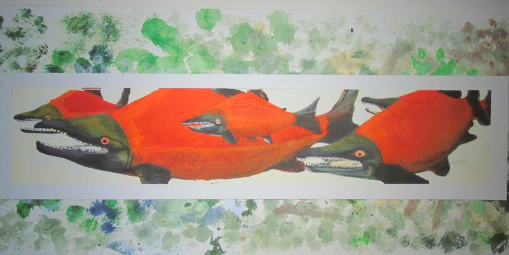 Sakaii Salmon - HGCavazoz.ArtPal.com