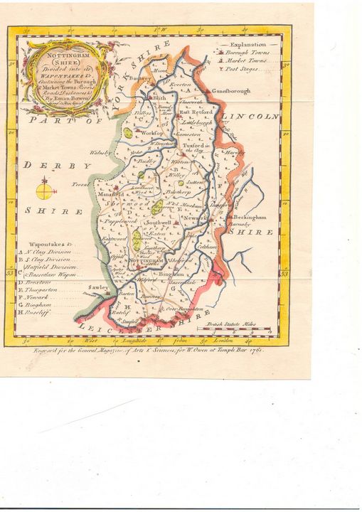 Map of England - FANAN