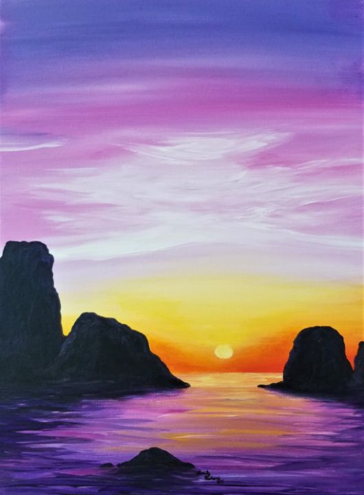 Purple Sunset - Emily Richards