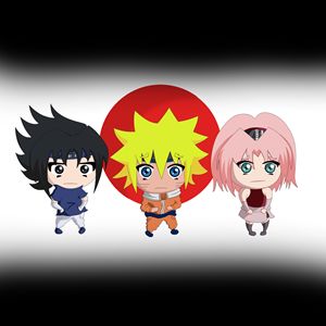 Chibi Naruto Team 7
