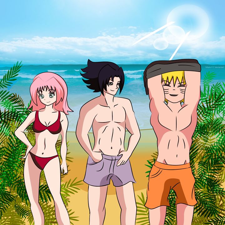 Team 7 at the beach - Solmaira