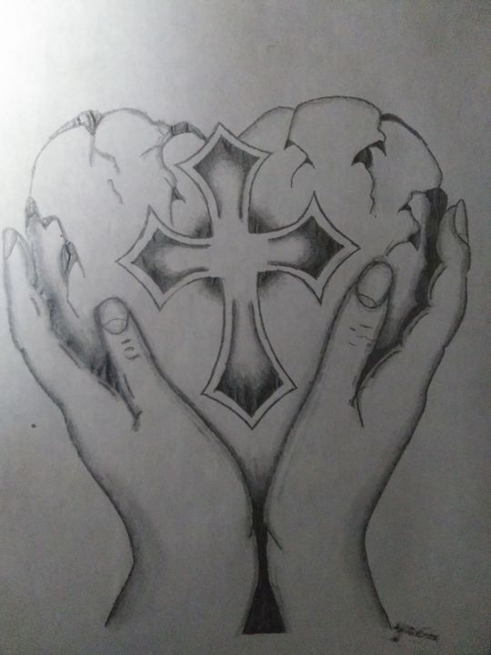 drawings of broken hearts