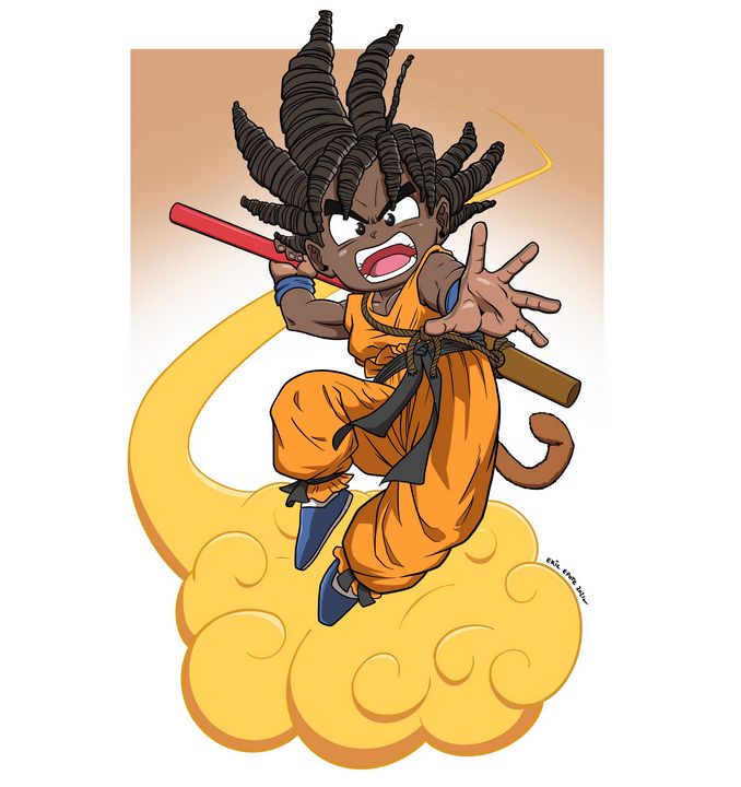 Dreadlocks Goku - ERIC EPOTE ART - Drawings & Illustration, Entertainment,  Television, Anime - ArtPal