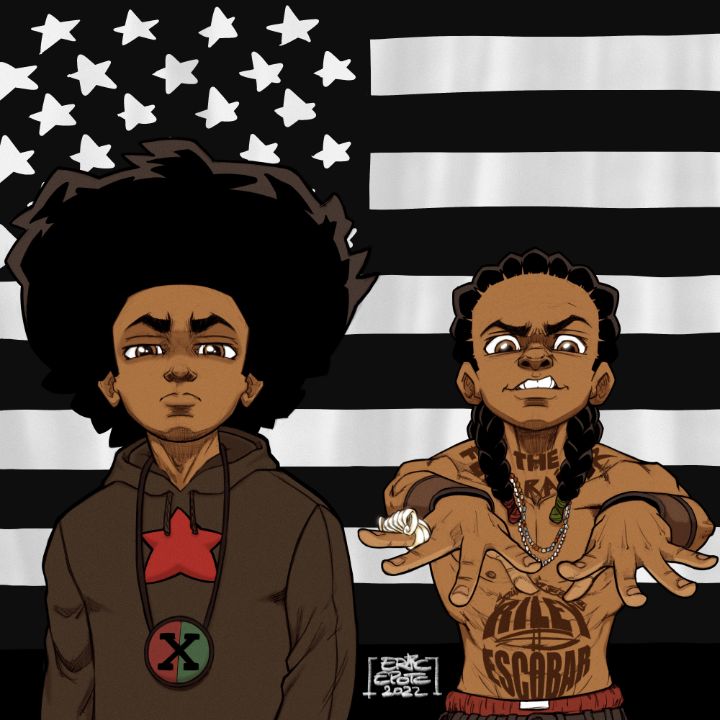 B.O.Boondocks - ERIC EPOTE ART - Drawings & Illustration, Entertainment ...