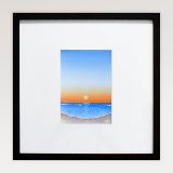 Original Framed Beach Painting