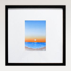 Original Sunrise Beach Painting
