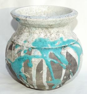 Raku Jar - Alexis Dillon Art