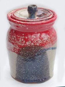 Small Lidded Jar SOLD - Alexis Dillon Art