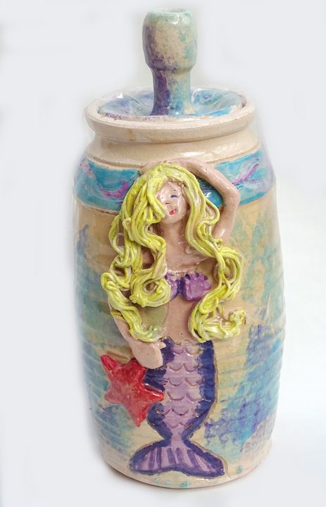 Mermaid Jar - Alexis Dillon Art