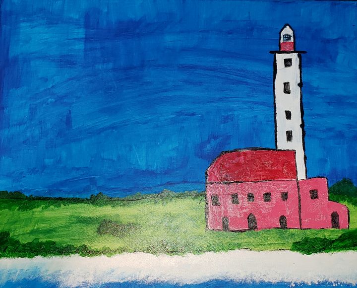 Lighthouse by the Sea - Macks Gallery
