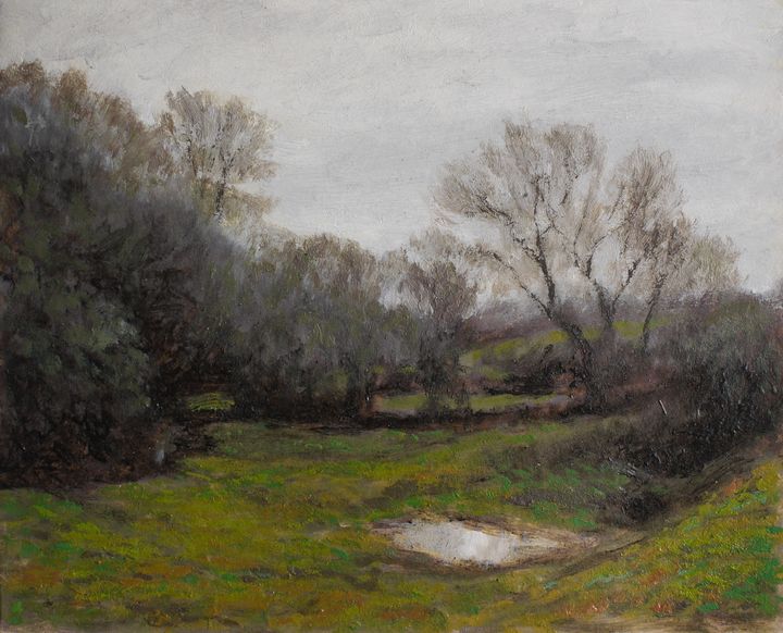 Muddy field, Savick Brook - Gudpaint - Paintings & Prints, Landscapes ...