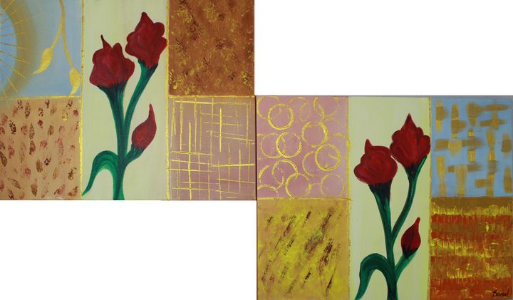 FLOWERS - RAY OF HOPE - Sonal's Art Club