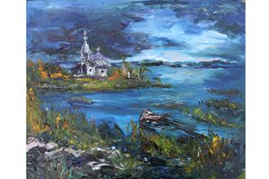 Kareliya, canvas, oil, 50*60 cm