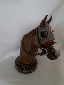 Sculpture Bust of California Chrome