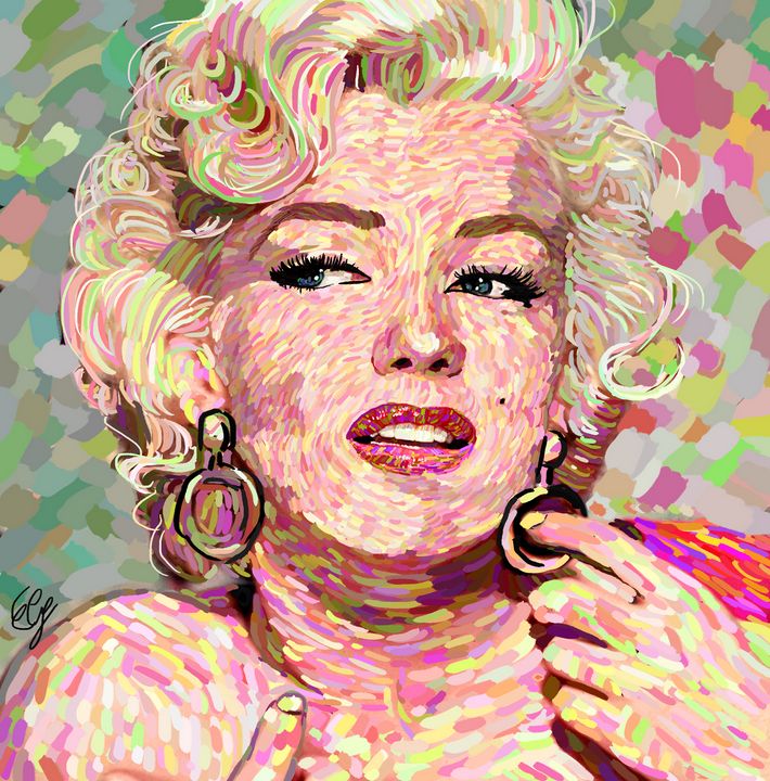 Marilyn Pop - Maria Elisabetta C. - Digital Art, People & Figures ...