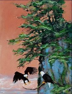 Eagles Hoonah Alaska