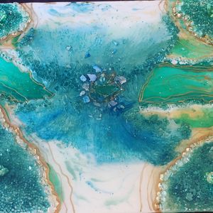Blue Lagoon Geode