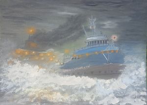 Ship in the Sea