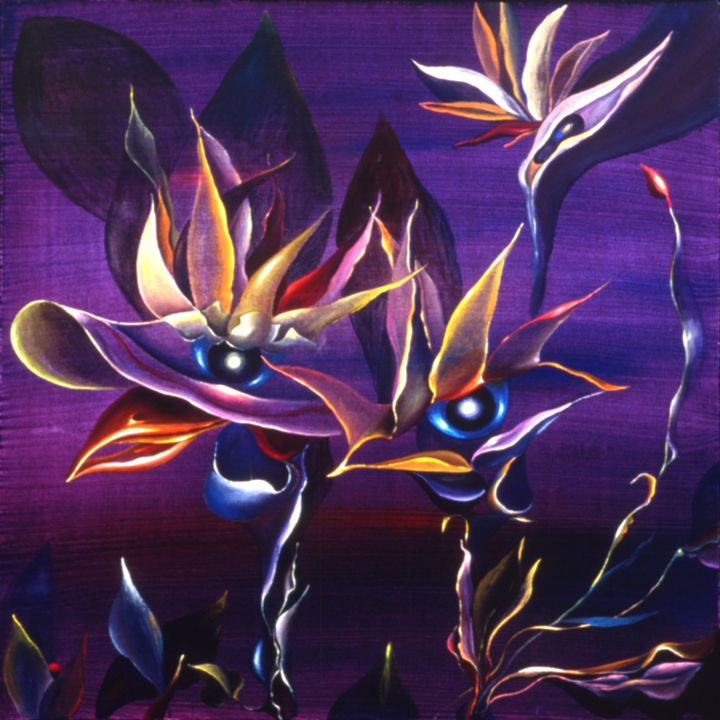 Birds of Paradise Tatiyana Kraevskaya Paintings & Prints, Flowers