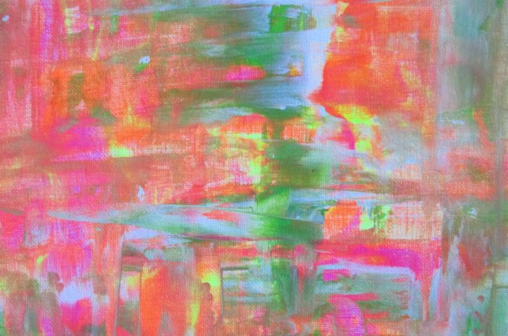 Sunset - Jennifer s Work - Paintings & Prints, Abstract, Color - ArtPal