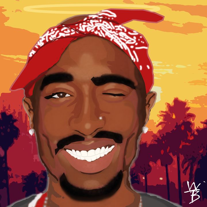 R.I.P. Tupac - Dopeness by Rez - Digital Art & AI, Ethnic, Cultural ...