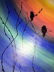 Morning song birds