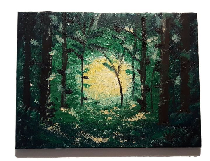 Into the Forest - PaintingsbyMisty