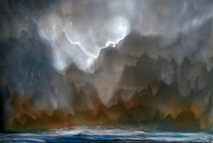 Abstract Mystic Shore - Richard Freiman