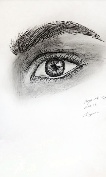 Realistic Eye Drawing by LethalChris on DeviantArt