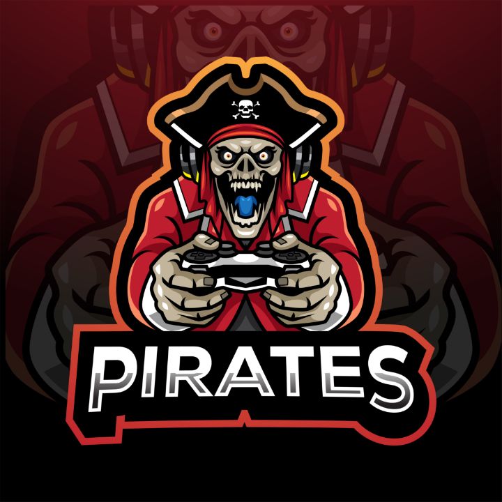 Pirates esport mascot logo design - REYYARTS - Drawings & Illustration ...