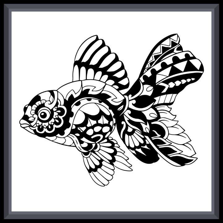 Japanese Goldfish Duality Tattoo Two Fish Representing Opposing Forces On  Vintage Blue Background Photo And Picture For Free Download - Pngtree