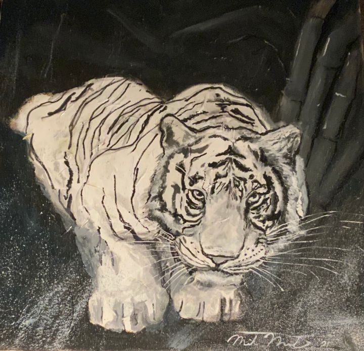 White Tiger - Eclectic Art