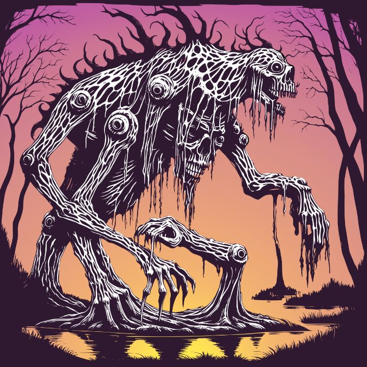Forest and Swamp Monsters. Episode 5 - Orignal Wild Art - Digital Art & AI,  Fantasy & Mythology, Magical, Nature Spirits - ArtPal