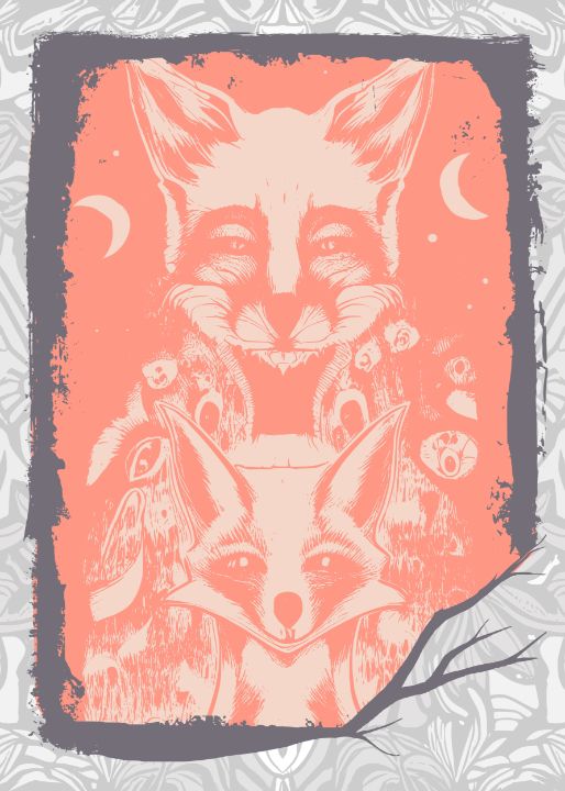 Wild Fox Episode 2 - Orignal Wild Art - Drawings & Illustration ...