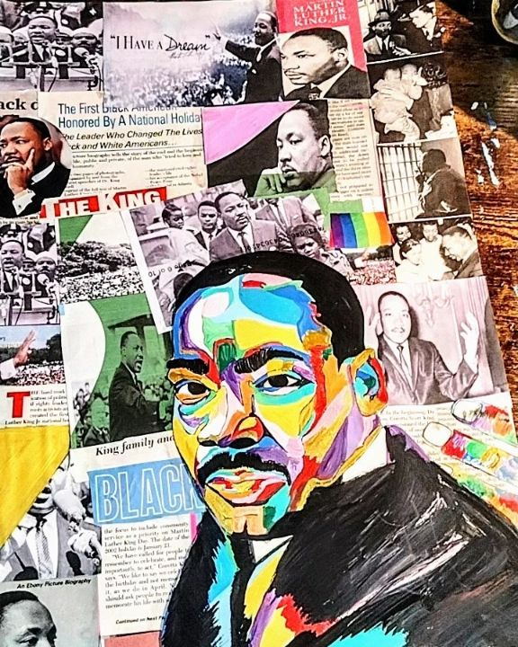 I have a dream - ARTBYWATT - Paintings & Prints, People & Figures, Past