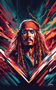 Jack Sparrow #3 - Art by Macandrews - Digital Art, Entertainment