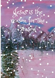 Purple Snow- Jesus is the reason...