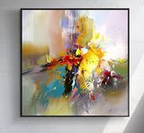 Flower window art - Sinclair - Paintings & Prints, Abstract, Other Abstract  - ArtPal